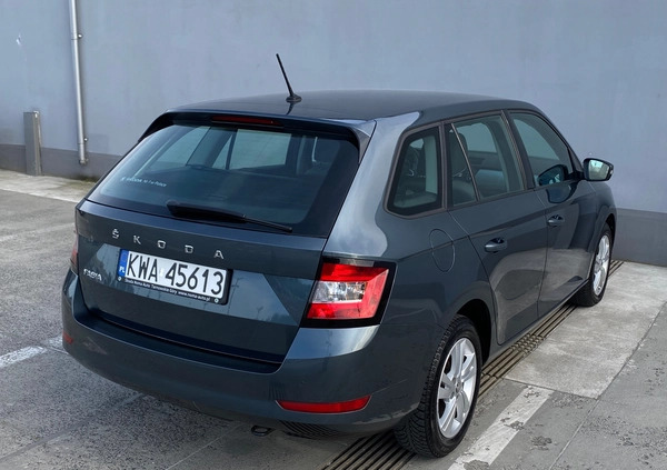 Skoda Fabia cena 48500 przebieg: 45567, rok produkcji 2019 z Kraków małe 781